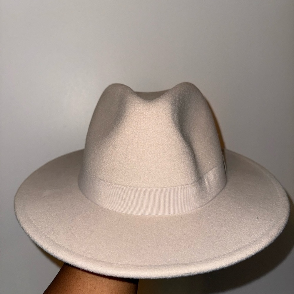 Cream fedora